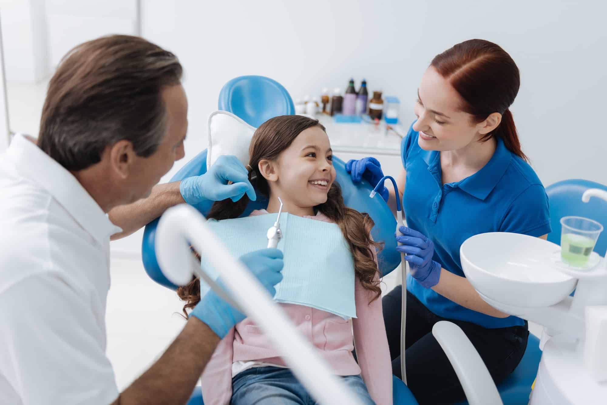 Happy girl at Grand Bay Dental Spa in Grand Bay AL